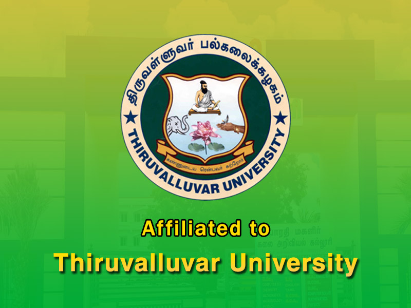 Affiliated by Thiruvalluvar University